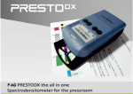 Spectrodensitomètre